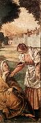 FERRARI, Gaudenzio St Anne Consoled by a Woman dfg oil painting picture wholesale